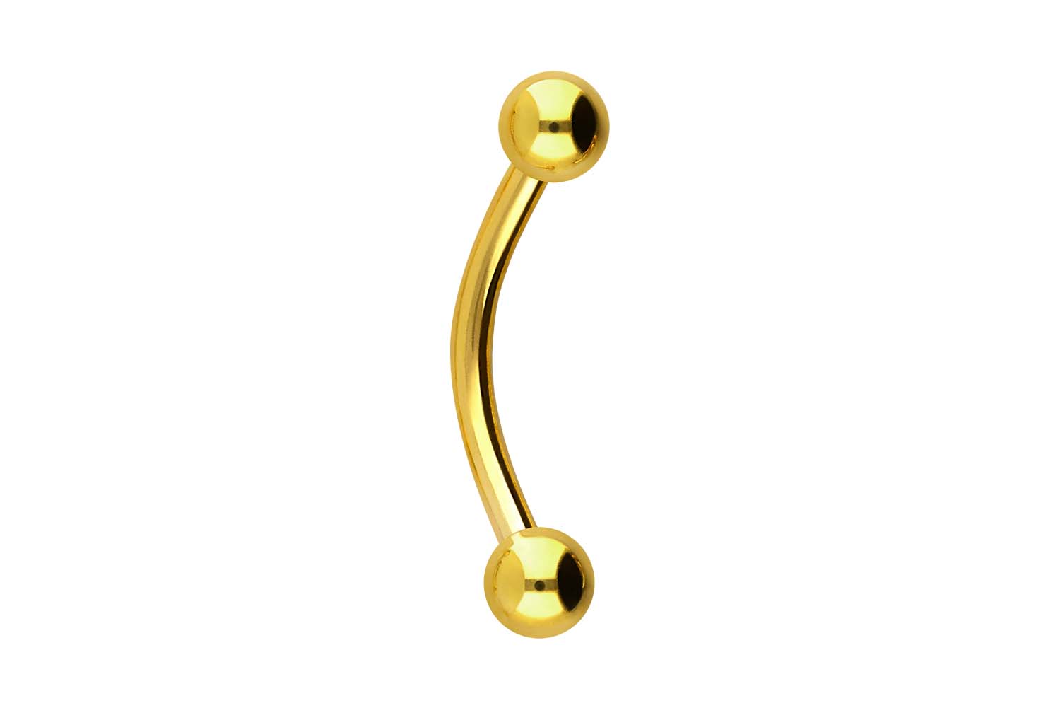 Chirurgenstahl Piercing Banane